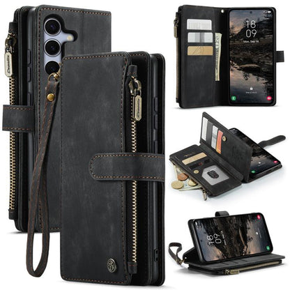 CaseMe C30 Card Slots Zipper Wallet Leather Phone Case
