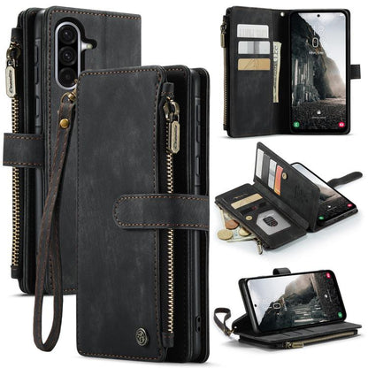 CaseMe C30 Card Slots Zipper Wallet Leather Phone Case
