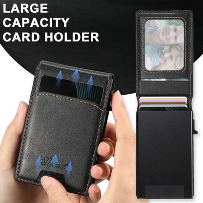 Suteni H19 Oil Wax 2-in-1 MagSafe Removable Card Box Back Phone Case