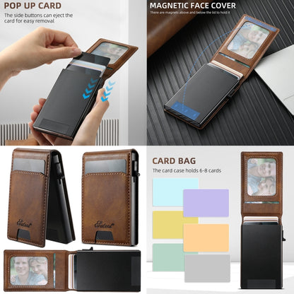 Suteni H19 Oil Wax 2-in-1 MagSafe Removable Card Box Back Phone Case