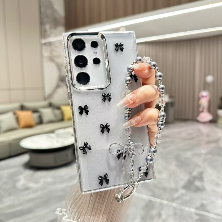 Little Fresh Bow Bracelet Chain TPU Phone Case