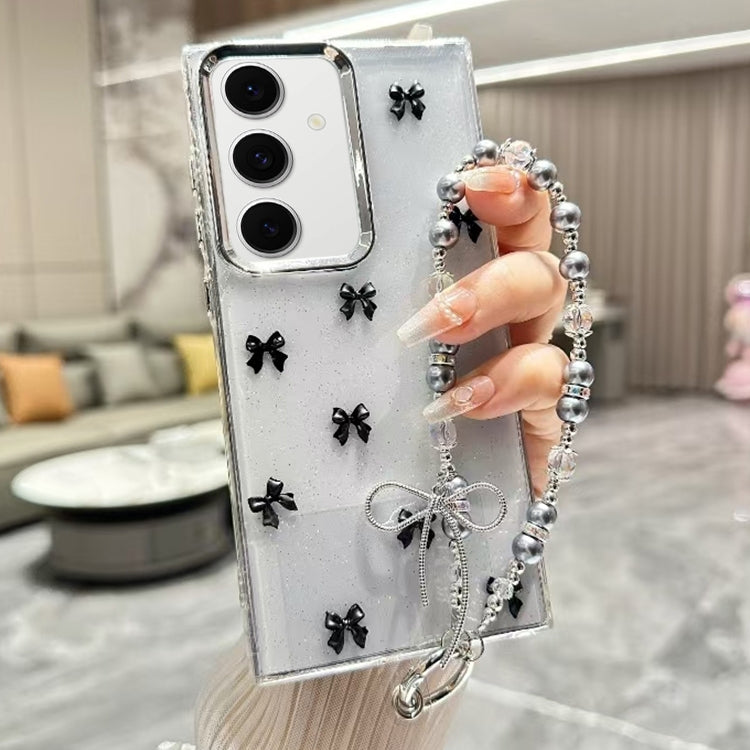 Little Fresh Bow Bracelet Chain TPU Phone Case