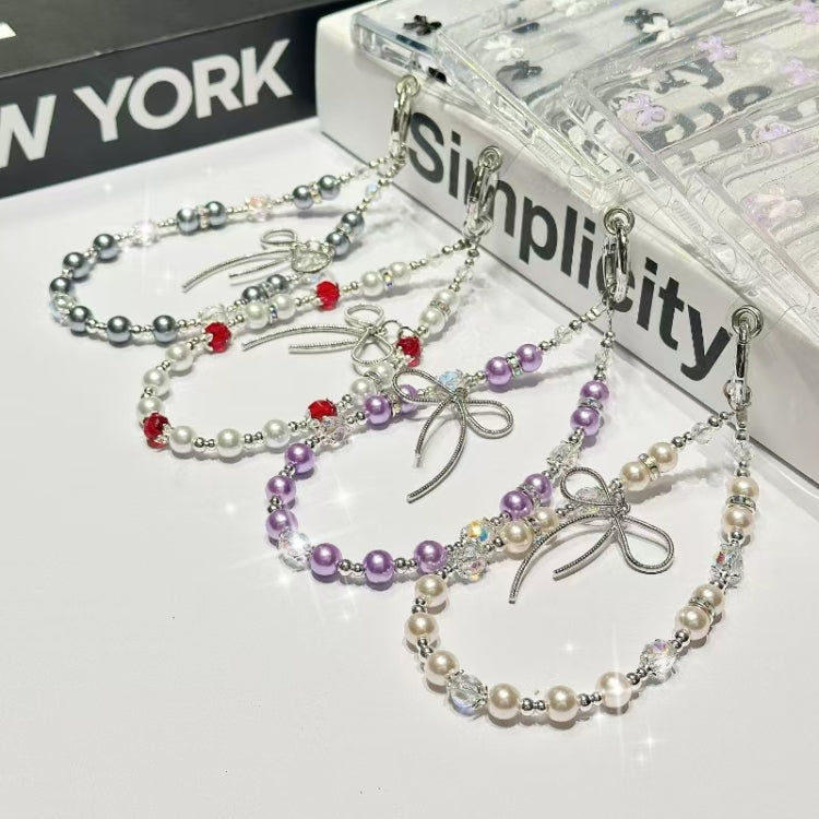 Little Fresh Bow Bracelet Chain TPU Phone Case