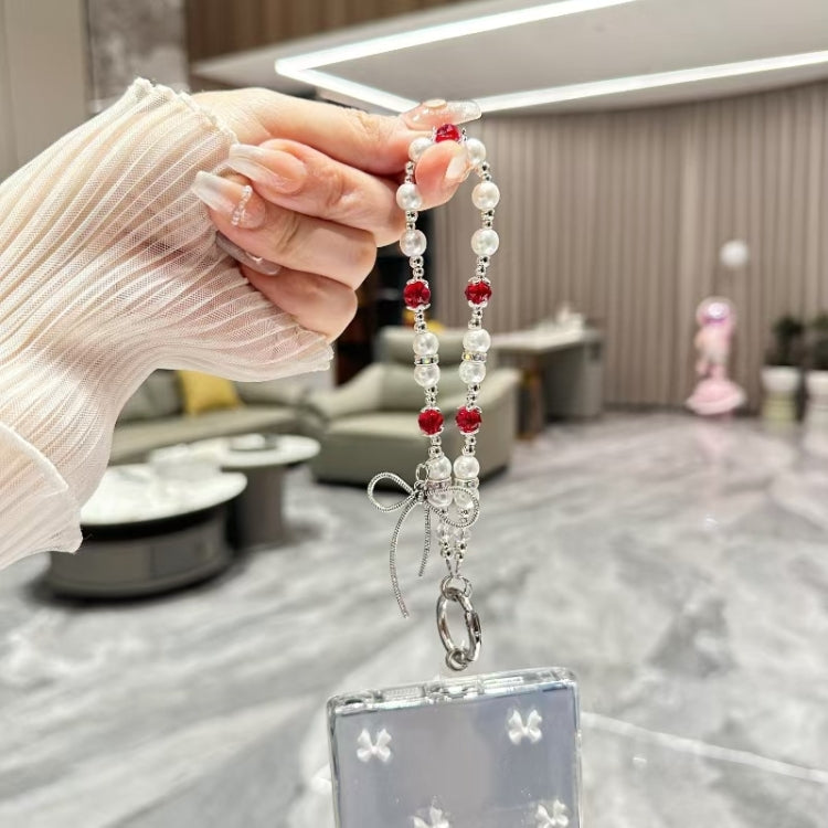 Little Fresh Bow Bracelet Chain TPU Phone Case