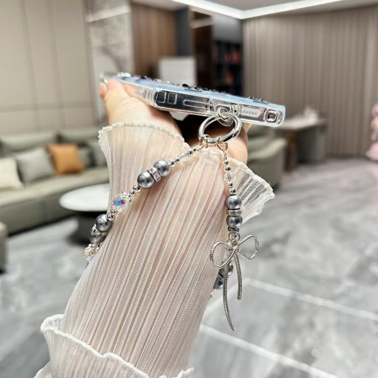 Little Fresh Bow Bracelet Chain TPU Phone Case