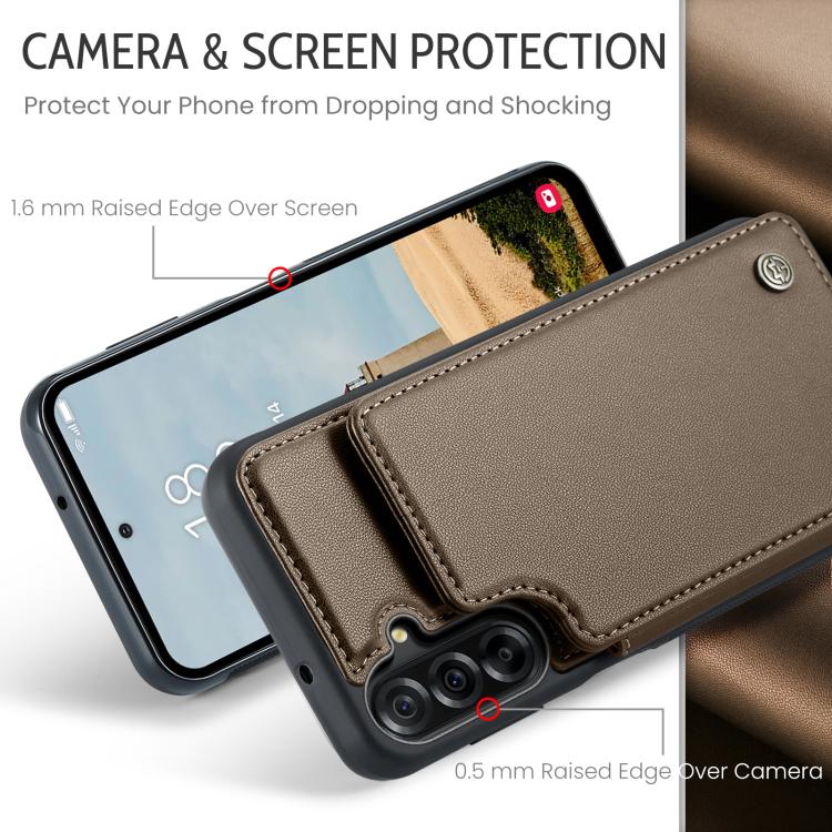 CaseMe C22 Card Slots Holder RFID Anti-theft Phone Case