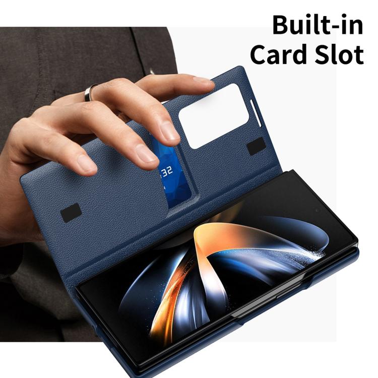 Smart View Window Leather Phone Case with Card Slot