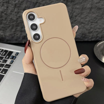 Glossy TPU Shockproof MagSafe Phone Case