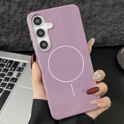 Glossy TPU Shockproof MagSafe Phone Case