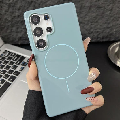 Glossy TPU Shockproof MagSafe Phone Case