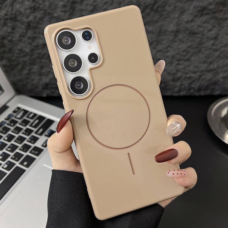 Glossy TPU Shockproof MagSafe Phone Case