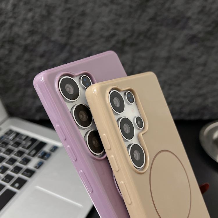 Glossy TPU Shockproof MagSafe Phone Case