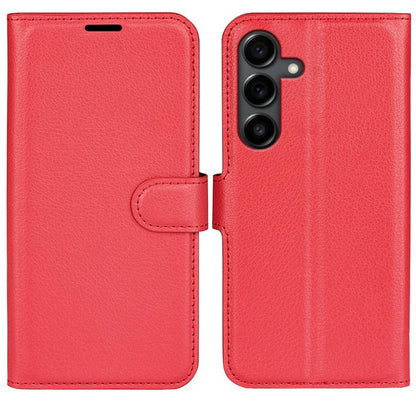 Litchi Texture Horizontal Flip Leather Phone Case with Holder