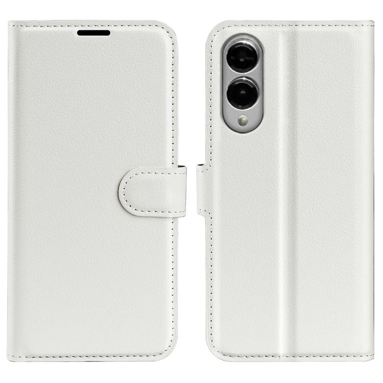Litchi Texture Horizontal Flip Leather Phone Case with Holder
