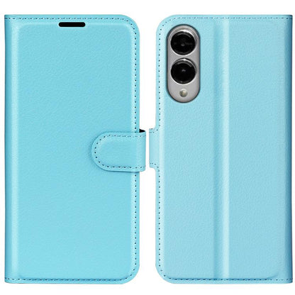 Litchi Texture Horizontal Flip Leather Phone Case with Holder