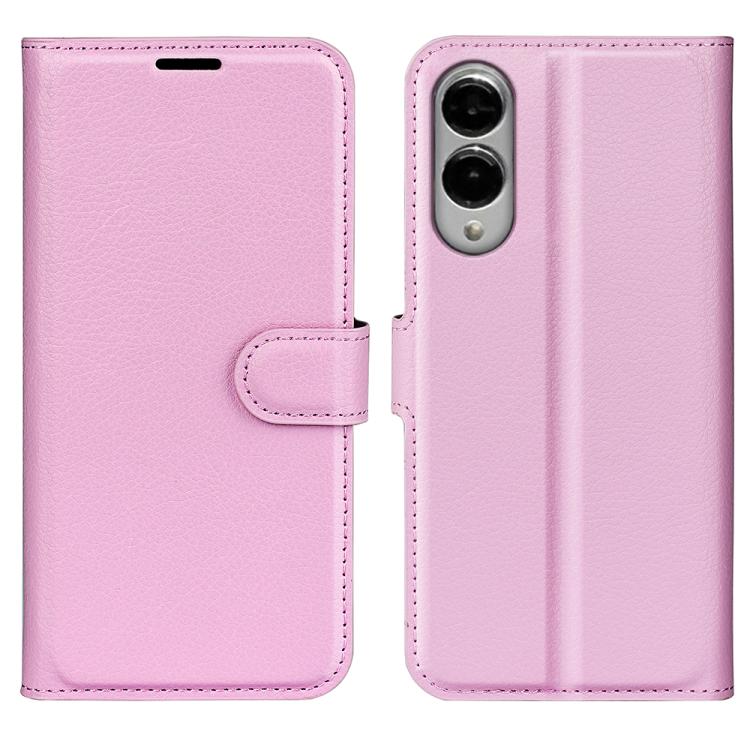 Litchi Texture Horizontal Flip Leather Phone Case with Holder
