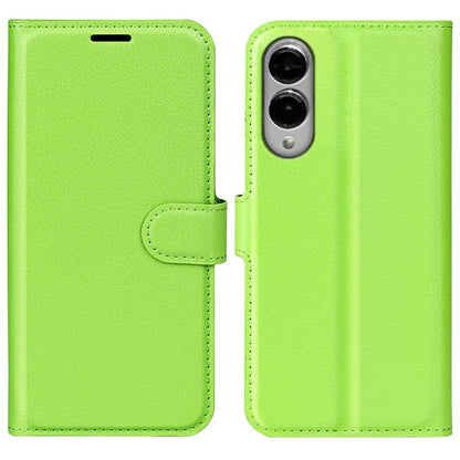 Litchi Texture Horizontal Flip Leather Phone Case with Holder