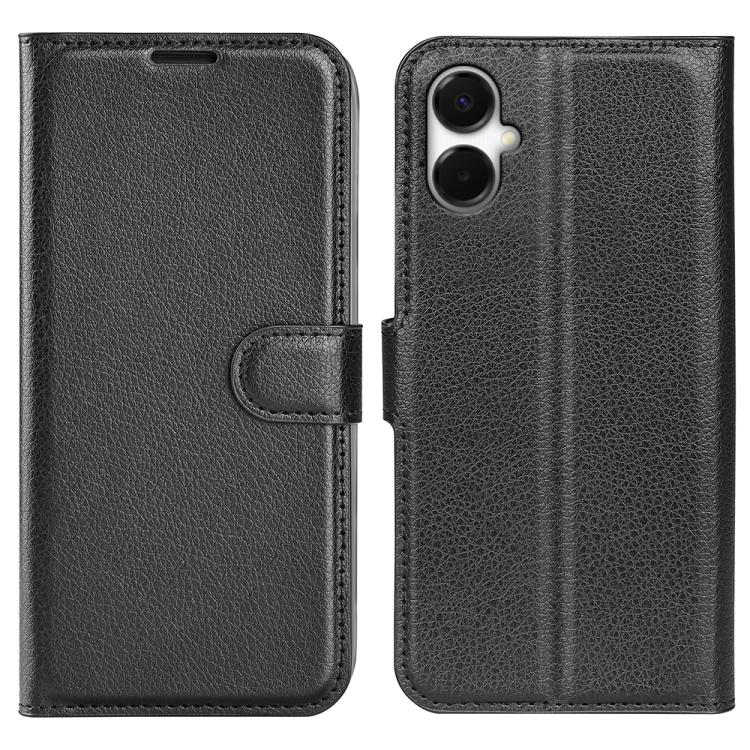 Litchi Texture Horizontal Flip Leather Phone Case with Holder