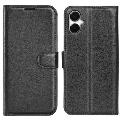 Litchi Texture Horizontal Flip Leather Phone Case with Holder