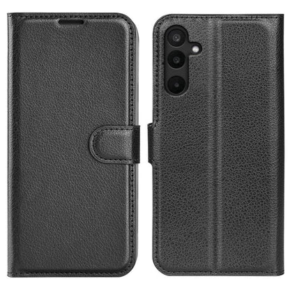 Litchi Texture Horizontal Flip Leather Phone Case with Holder