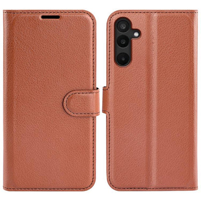Litchi Texture Horizontal Flip Leather Phone Case with Holder
