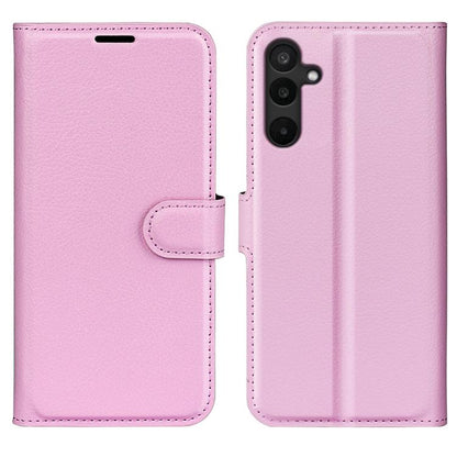 Litchi Texture Horizontal Flip Leather Phone Case with Holder