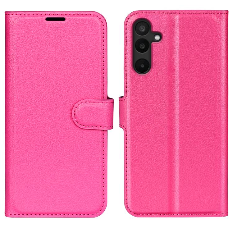 Litchi Texture Horizontal Flip Leather Phone Case with Holder