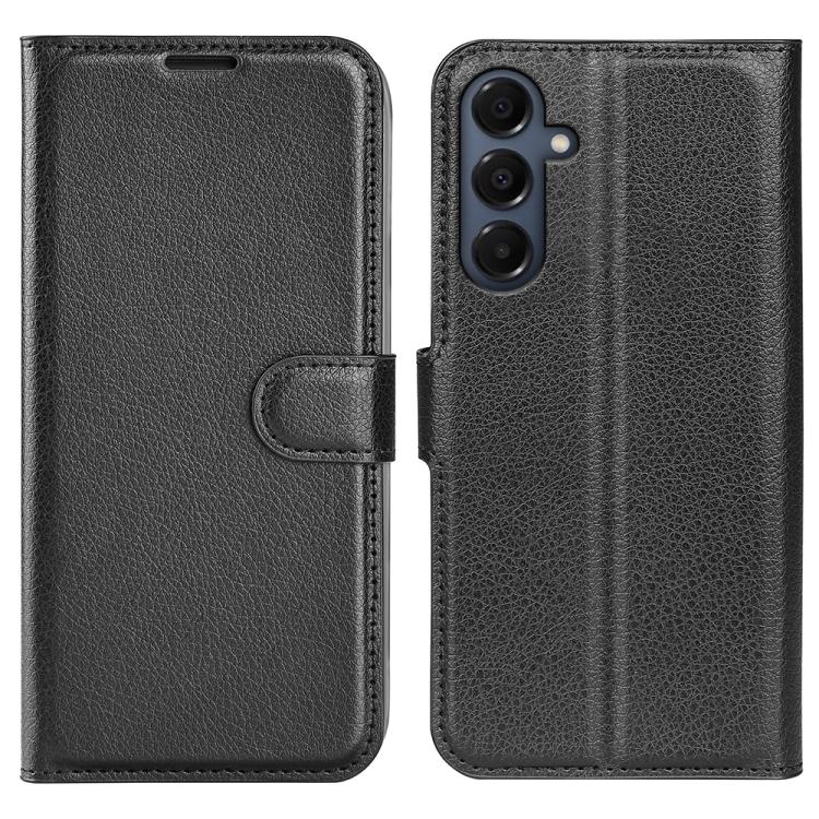 Litchi Texture Horizontal Flip Leather Phone Case with Holder