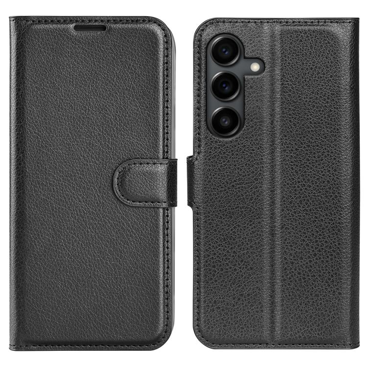 Litchi Texture Horizontal Flip Leather Phone Case with Holder