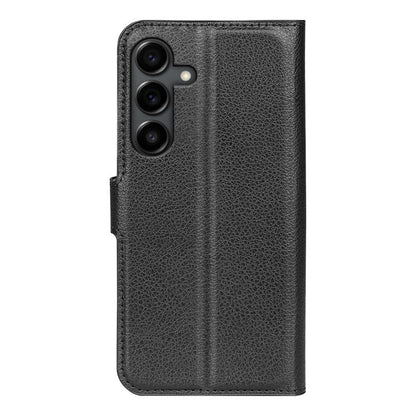 Litchi Texture Horizontal Flip Leather Phone Case with Holder