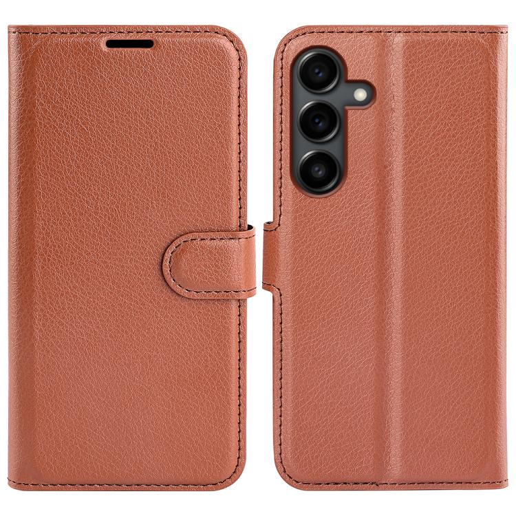 Litchi Texture Horizontal Flip Leather Phone Case with Holder