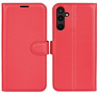 Litchi Texture Horizontal Flip Leather Phone Case with Holder