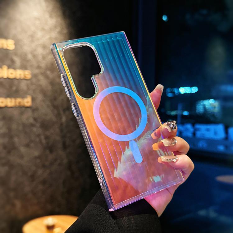 Laser Texture MagSafe Shockproof Phone Case