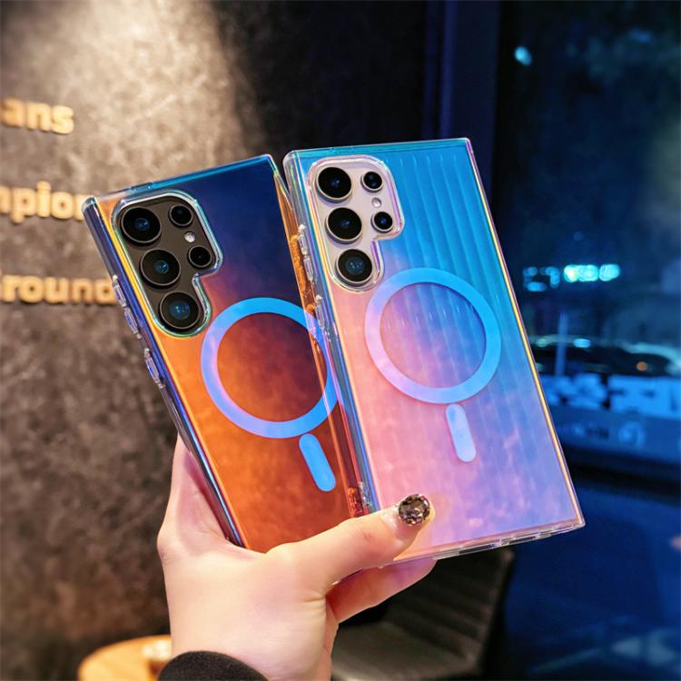 Laser Texture MagSafe Shockproof Phone Case