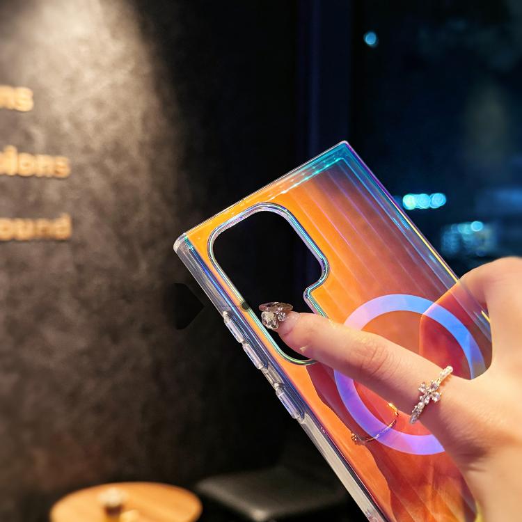 Laser Texture MagSafe Shockproof Phone Case