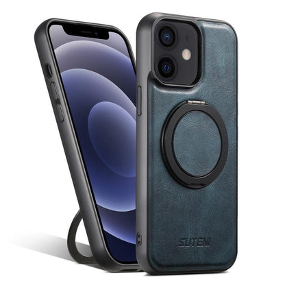 Suteni G3 Oil Wax 360 Rotation Holder MagSafe Back Phone Case