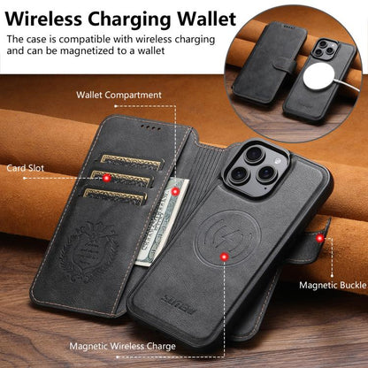 Suteni Q05 2-in-1 Multi-function Detachable Wallet MagSafe Phone Case