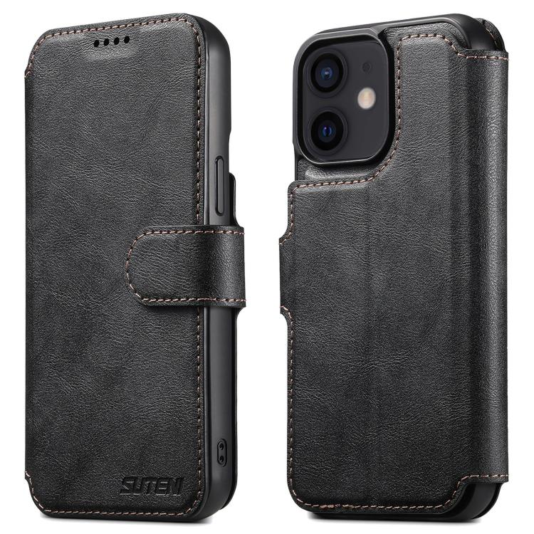 Suteni Q05 2-in-1 Multi-function Detachable Wallet MagSafe Phone Case