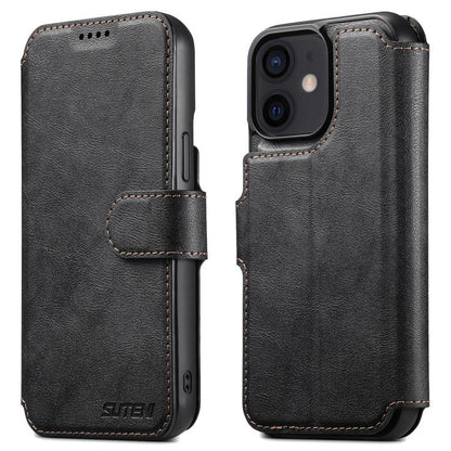 Suteni Q05 2-in-1 Multi-function Detachable Wallet MagSafe Phone Case