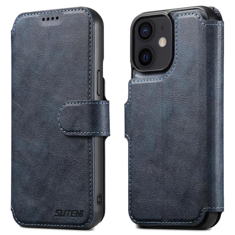 Suteni Q05 2-in-1 Multi-function Detachable Wallet MagSafe Phone Case