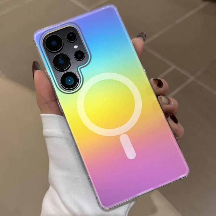 Frosted Color-plated Gradient MagSafe Phone Case