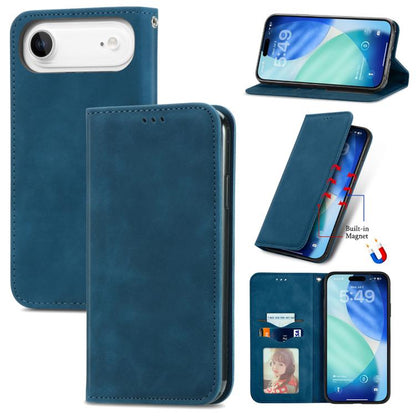 Retro Skin Feel Magnetic Flip Leather Phone Case
