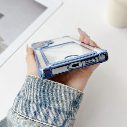 Four-cornered Electroplated Card Bag TPU Phone Case