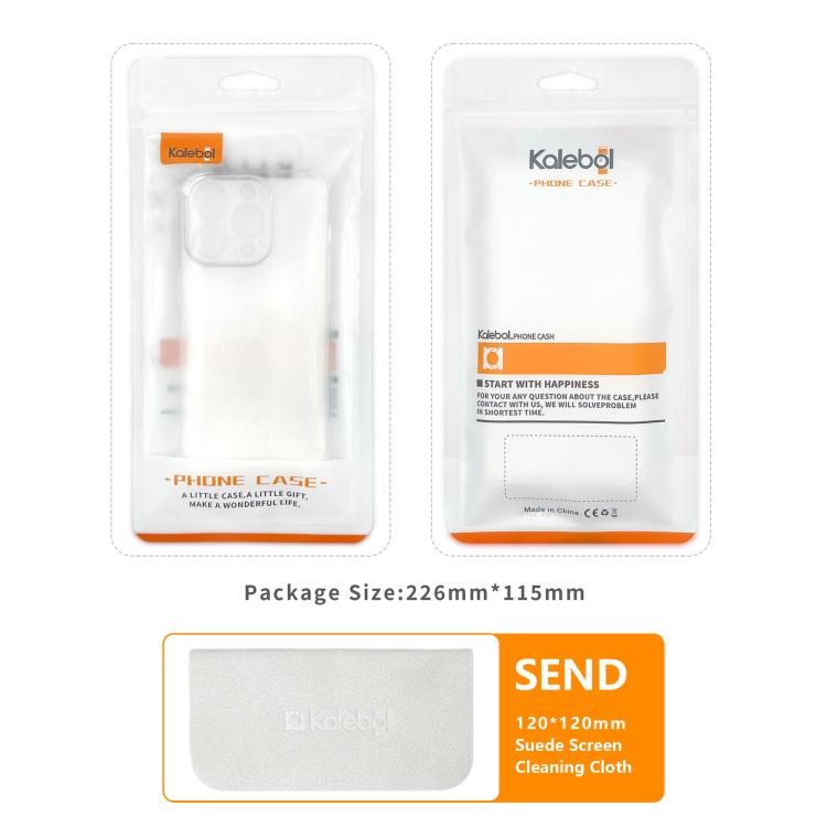 Kalebol 1.5mm Four-Corner Airbags Shockproof Transparency TPU Phone Case