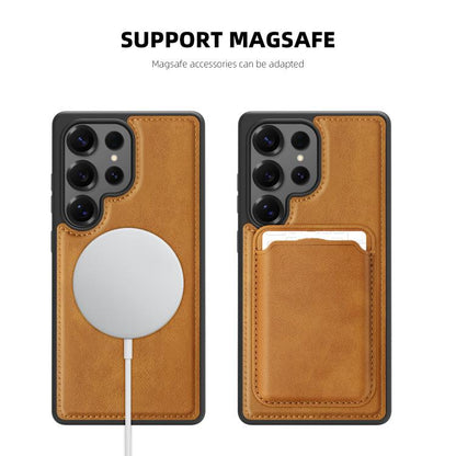 Pindun MagSafe Card Slot Leather Back Phone case