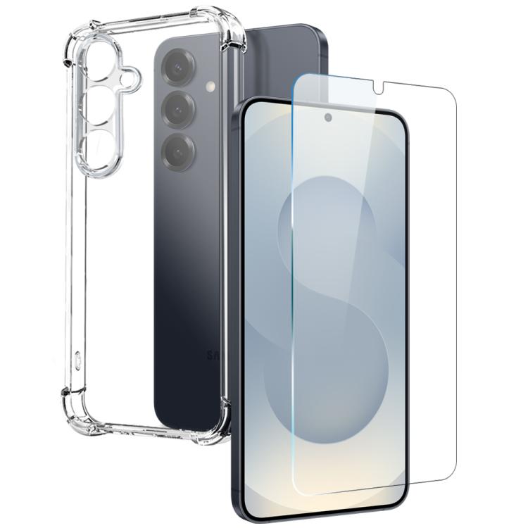 NORTHJO 2 in 1 TPU Airbag Shockproof Phone Case with Screen Film