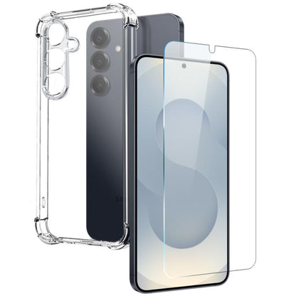 NORTHJO 2 in 1 TPU Airbag Shockproof Phone Case with Screen Film