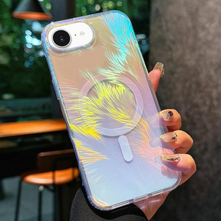 Glossy Color-Plated MagSafe Shockproof Phone Case