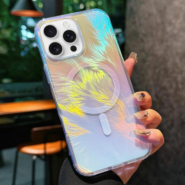 Glossy Color-Plated MagSafe Shockproof Phone Case