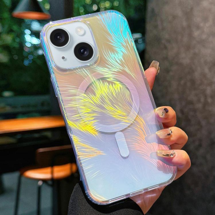 Glossy Color-Plated MagSafe Shockproof Phone Case